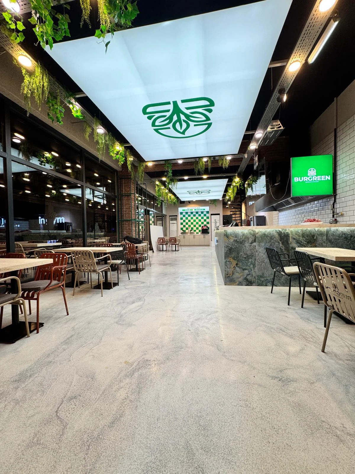 BURGREEN tavan ve salon